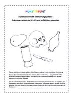 Vorschau - Stundenentwürfe - Ordnungsprinzipien und ihre Bildwirkung im Stillleben entdecken - Deckblatt