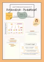 Vorschau - Poster - Produktregel anwenden I Kombinatorik I Üben - Deckblatt