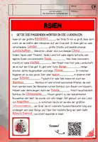 Vorschau - Arbeitsblätter - Kontinente | Einheit 2: Asien | mit Lösungen - Seite 3