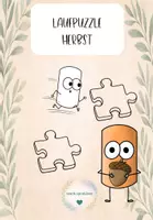 Vorschau - Spiele - Laufpuzzle-Herbst laufen - puzzeln - Freude - Deckblatt