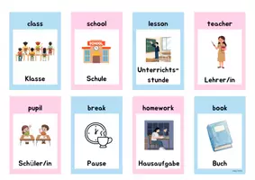 Vorschau - Spiele - Englisches Material (Vokablen, Bingo, Vokabelliste, Memo-Karten) - Seite 2