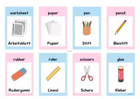 Vorschau - Spiele - Englisches Material (Vokablen, Bingo, Vokabelliste, Memo-Karten) - Seite 3