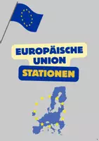 Vorschau - Arbeitsblätter - Die Europäische Union - Deckblatt
