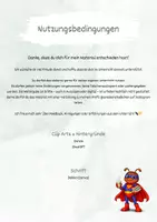 Vorschau - Bildkarten - Namensschilder Capybaraklasse mit „Capybara des Tages“ - Seite 1