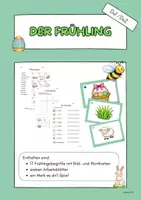 Vorschau - Arbeitsblätter - Wortschatz Materialpaket - Deckblatt