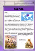 Vorschau - Arbeitsblätter - Kontinente | Einheit 7: Europa | mit Lösungen | PDF & PPTX - Seite 2