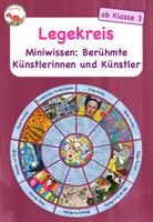 Vorschau - Spiele - Legekreis Künstler - Freiarbeit Kunstunterricht - Deckblatt