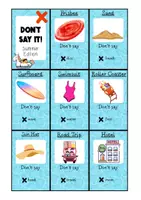 Vorschau - Spiele - Materialpaket Englisch Don't Say It Sek I - Seite 3