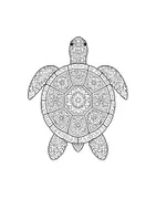 Vorschau - Mal- und Bastelvorlagen - Mandala Wildtiere – 20 detailreiche Ausmalbilder (Premium) | Entspannung & Konzentration | Grundschule & Erwachsene - Seite 1