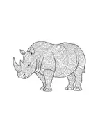 Vorschau - Mal- und Bastelvorlagen - Mandala Wildtiere – 20 detailreiche Ausmalbilder (Premium) | Entspannung & Konzentration | Grundschule & Erwachsene - Seite 3