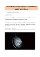 Vorschau - Klassenarbeiten - Klausur Dramenvergleich ,,Woyzeck" und ,,der zerbrochne Krug" - Deckblatt