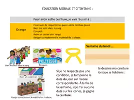 Aperçu - Apprentissages en autonomie - CEINTURESDECOMPORTEMENT - Page 2