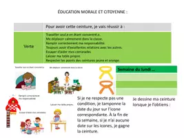 Aperçu - Apprentissages en autonomie - CEINTURESDECOMPORTEMENT - Page 3