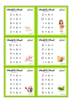 Voorbeeld - Lente - Wandel & Wissel - Tafel van 6 - Pagina 3