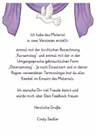 Vista previa - Unidades / Secuencias / Situaciones de Aprendizaje - Ostern Karwoche Bundle Deutsch / Alemán Religion - página 2