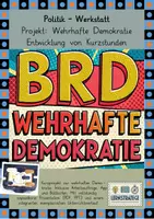 Vorschau - Stundenentwürfe - Politikwerkstatt: Kurzstundenprojekt zur wehrhaften Demokratie - Deckblatt