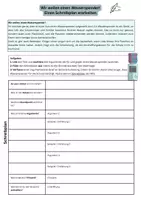 Vorschau - Arbeitsblätter - Schritt für Schritt zum argumentativen Brief - Seite 3