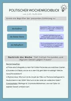 Vorschau - Arbeitsblätter - Politischer Wochenrückblick vom 21.03 - 26.03 Tagespolitik - Seite 2