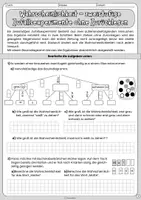Vorschau - Arbeitsblätter - Wahrscheinlichkeit - Zweistufige Zufallsexperimente ohne Zurücklegen - 2 Arbeitsblätter und Lösungen - Übung für die Sekundarstufe ( ab Klasse 7 ) - Seite 1
