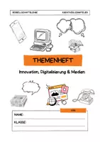Vorschau - Arbeitsblätter - Innovation, Digitalisierung & Medien - Deckblatt