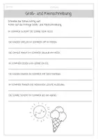 Vorschau - Arbeitsblätter - Groß- und Kleinschreibung Jahreszeiten - Seite 2