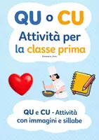 anteprima - Esercizi - QU, CU E PAROLE CAPRICCIOSE (regole+ attività di scrittura) - Pagina di copertina