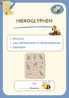 Vorschau - Arbeitsblätter - Wachsendes Materialpaket: Was ist Geschichte? Steinzeit I Das alte Rom I Das alte Griechenland I Das alte Ägypten I Hochkulturen - vierfach differenziert inkl. Förderversion / Einfache Sprache - Seite 1