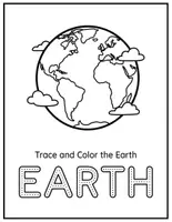 Aperçu - Feuilles d'exercices - Earth Day Worksheets Activities for Kids - Page 1