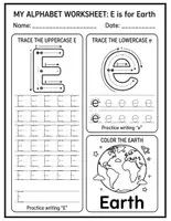 Aperçu - Feuilles d'exercices - Earth Day Worksheets Activities for Kids - Page 3
