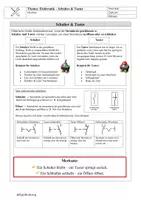 Vorschau - Arbeitsblätter - Schalter & Taster – Arbeitsblatt - Deckblatt