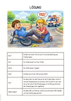 Vorschau - Stundenentwürfe - 2 - Unfallbericht schreiben – Bildimpuls, W-Fragen & Lösungen - Seite 3