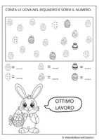 anteprima - Font originali - ASPETTANDO LE VACANZE DI PASQUA CON IL CONIGLIETTO NICO - Classe 1 - Pagina 3