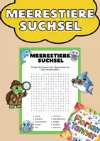 Vorschau - Arbeitsblätter - Materialpaket „Meerestiere“ – Grundschule | Basteln - Seite 1
