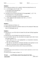 Vorschau - Arbeitsblätter - LK1 Märchen "Großvater und Enkel" (inkl. Lösungen) - Seite 1