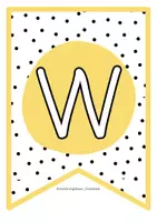 Vorschau - Poster - Wimpelkette „WILLKOMMEN“ – Dekoration für Klassenraum & Gruppenraum (Kita & Grundschule) - Seite 1