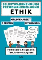 Vorschau - Arbeitsblätter - Ethik: Selbstwahrnehmung - Fremdwahrnehmung - Deckblatt