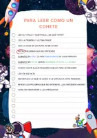 Vista previa - Refuerzo / NEE / Materiales de apoyo - Guía de lectura para leer como un cohete! - Portada
