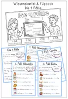 Vorschau - Arbeitsblätter - Die vier Fälle - Wissenskartei & Flipbook in verschiedenen Versionen - Seite 2