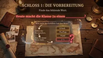 Vorschau - Spiele - Escape Room Deutsch A1–A2 – Urlaub & Reisen | Sprachspiel DaF/DaZ | Kommunikation & Wortschatz - Seite 3