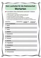 Vorschau - Stationenlernen - Stationsarbeit WORTARTEN Deutsch 5-8 (inkl.Lösungen) - Seite 3