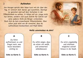 Vorschau - Stundenentwürfe - Ein Tag in Athen Entscheidungsspiel zur Lebenswelt, Erziehung und Teilhabe im antiken Athen - Seite 3