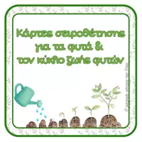 Προεπισκόπηση - Flashcards - Παιχνίδι - Σειροθέτηση για τα στάδια ανάπτυξης των φυτών - Εξώφυλλο