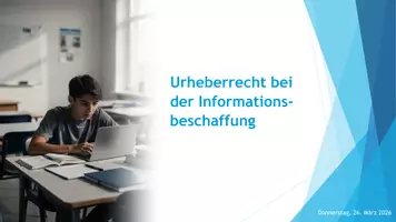 Vorschau - Stundenentwürfe - Urheberrecht und Lizenzen bei der Informationsbeschaffung - Seite 1