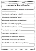 Vorschau - Arbeitsblätter - Lebenskette - Seite 1