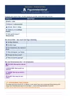Vorschau - Unterrichtsreihen - 4free – Figurensteckbrief für kreatives Schreiben | Charakterentwicklung Deutsch (Sekundarstufe I) - Seite 1