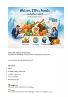 Vorschau - Spiele - Aktien und Fonds einfach erklärt - Deckblatt