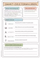 Vorschau - Arbeitsblätter - ARBEITSBLATT – SMART-Ziele formulieren - Lerncoaching - Seite 1