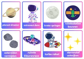 Voorbeeld - Ander materiaaltype - Thema Ruimte _ Bewegingstussendoortjes - Pagina 2