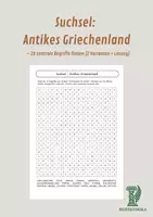 Vorschau - Spiele - Suchsel: Antikes Griechenland - 20 zentrale Begriffe finden - Deckblatt