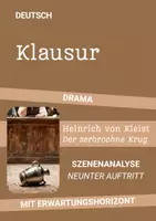 Vorschau - Stundenentwürfe - Der zerbrochne Krug Klausuren – Szenenanalysen mit Erwartungshorizont Oberstufe - Seite 3